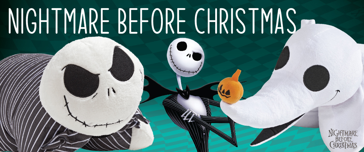 Click here to shop The Nightmare Before Christmas Pillow Pets!